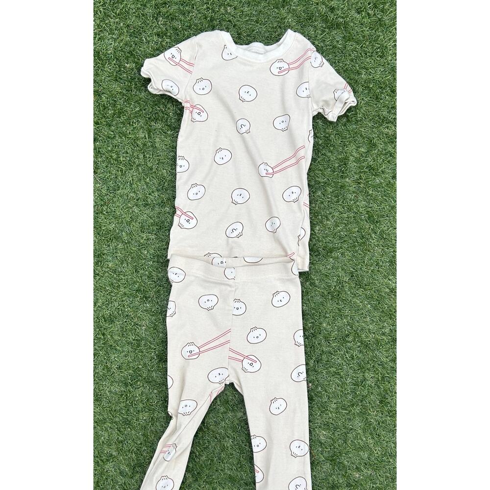 Old Navy Pajama Set Dumpling Print Size 6T